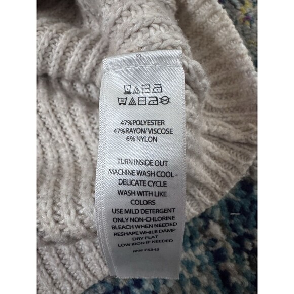 Rachel Zoe Sleeveless Turtleneck Sweater Size Medium - Picture 7 of 7